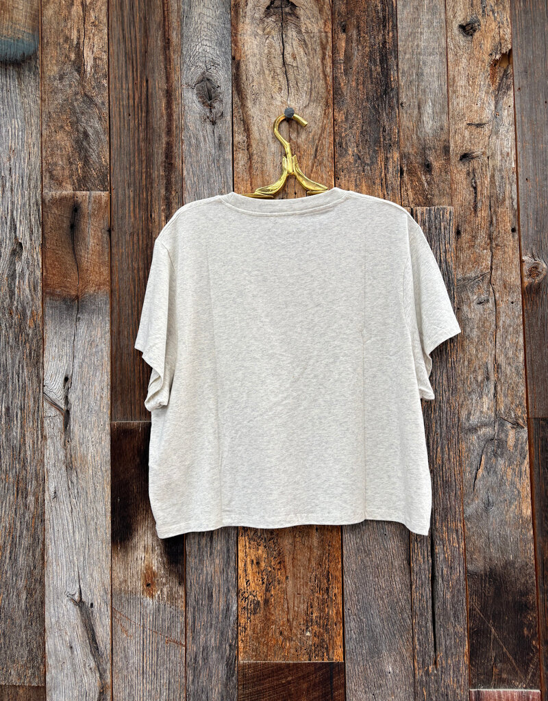American Vintage American Vintage T-Shirt Ypawood Gris Chine