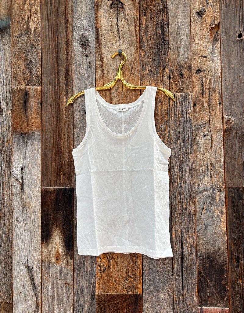 American Vintage American Vintage Tank Top Gamipy Blanc