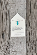 Vibe Necklace Amazonite Raindrop