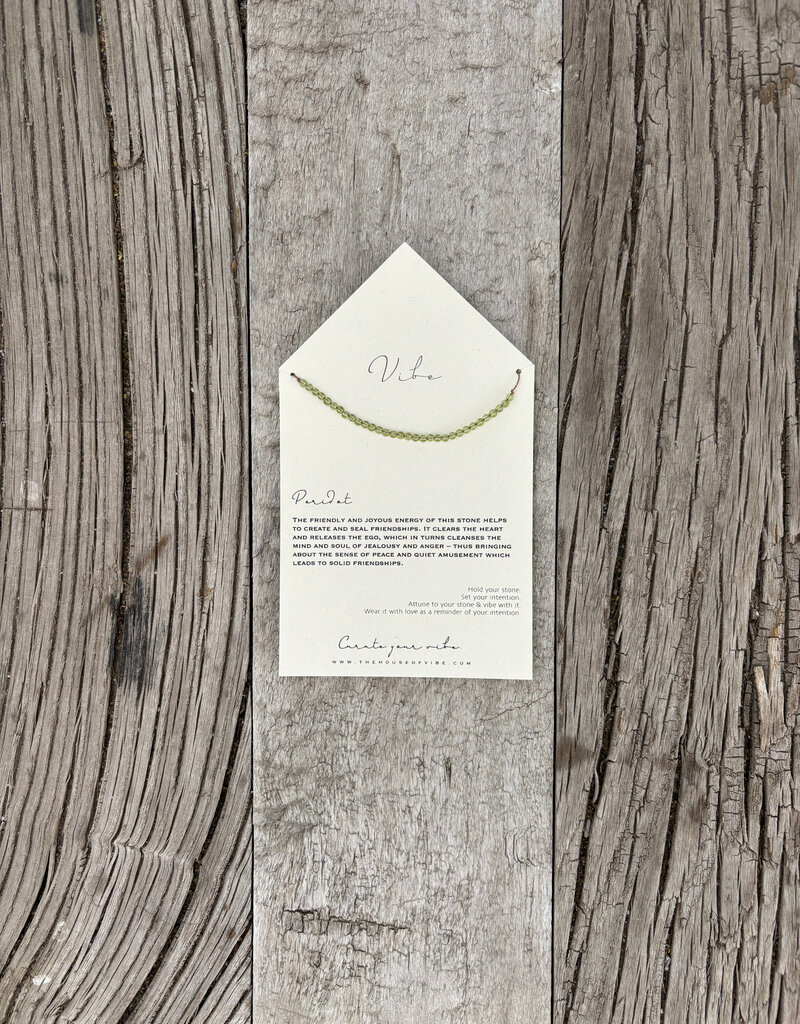 Vibe Necklace Peridot