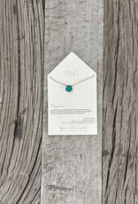 Vibe Necklace Turquoise Single Stone