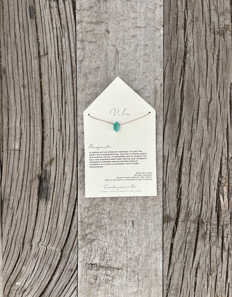 Vibe Necklace Amazonite