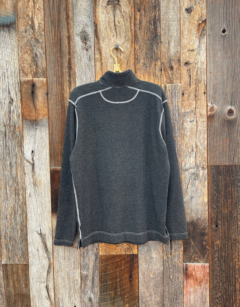 True Grit True Grit Daybreak 1/4 Zip Pullover Charcoal