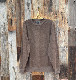 True Grit True Grit Apres Fleece Vintage Sweatshirt Brown