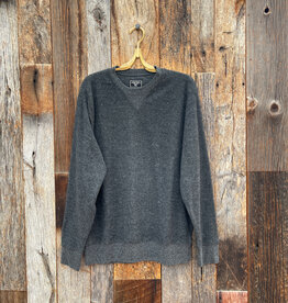 True Grit True Grit Apres Fleece Vintage Sweatshirt Charcoal