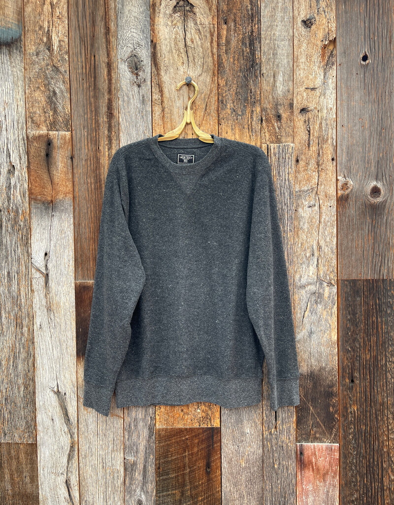 True Grit True Grit Apres Fleece Vintage Sweatshirt Charcoal