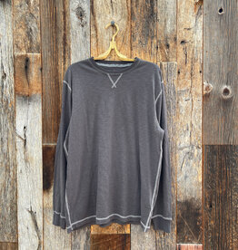 True Grit True Grit Heritage Slub L/S Crew Carbon