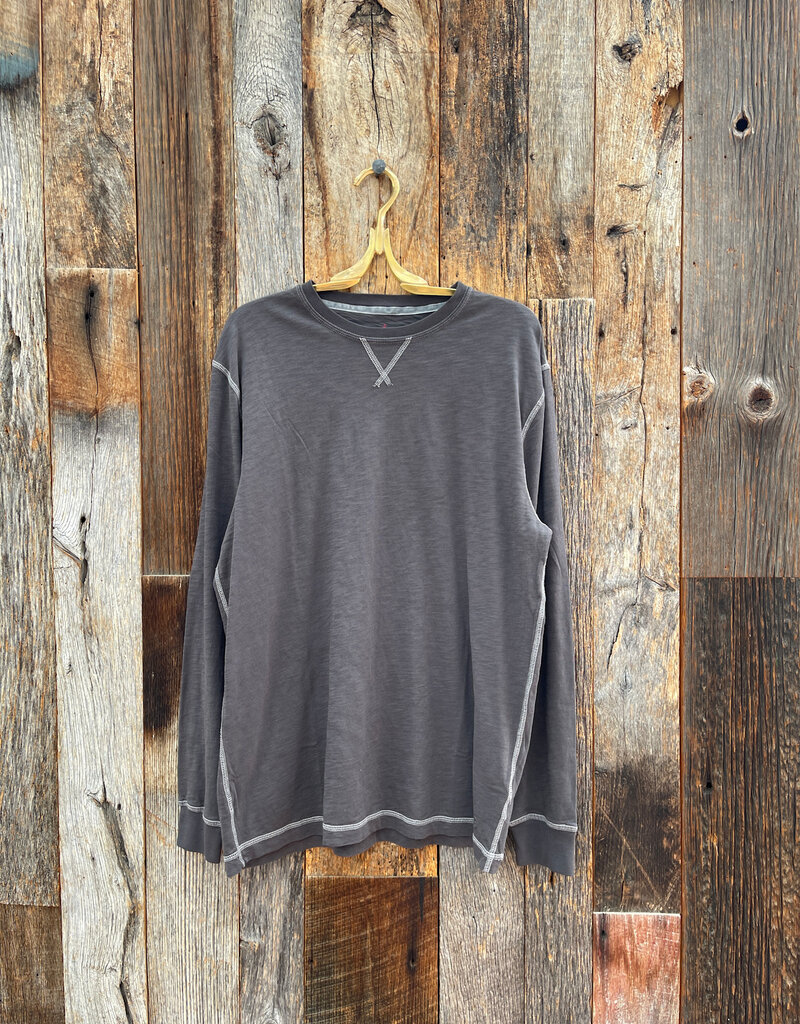 True Grit True Grit Heritage Slub L/S Crew Carbon
