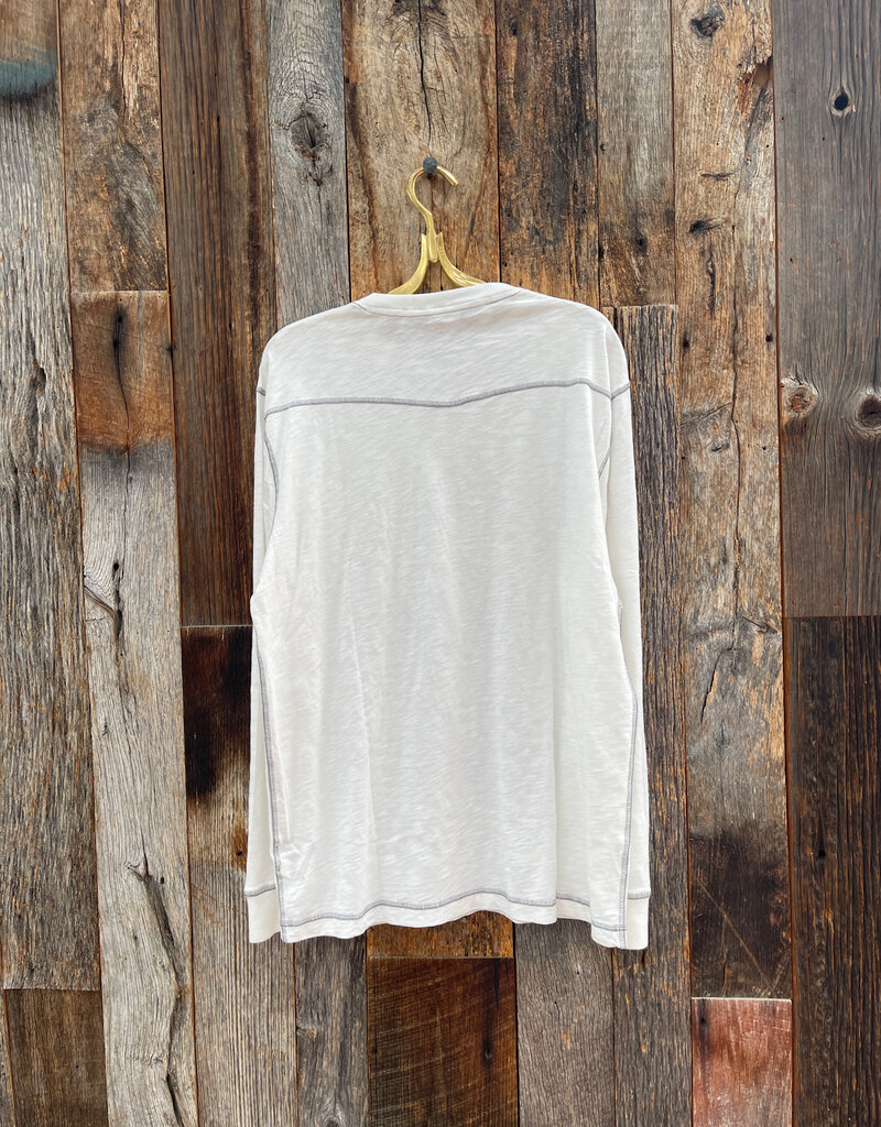 True Grit True Grit Heritage Slub L/S Crew Vintage Chalk