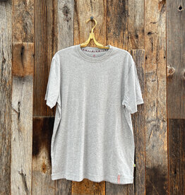 True Grit True Grit Secret Wash S/S Crew Neck Heather Grey