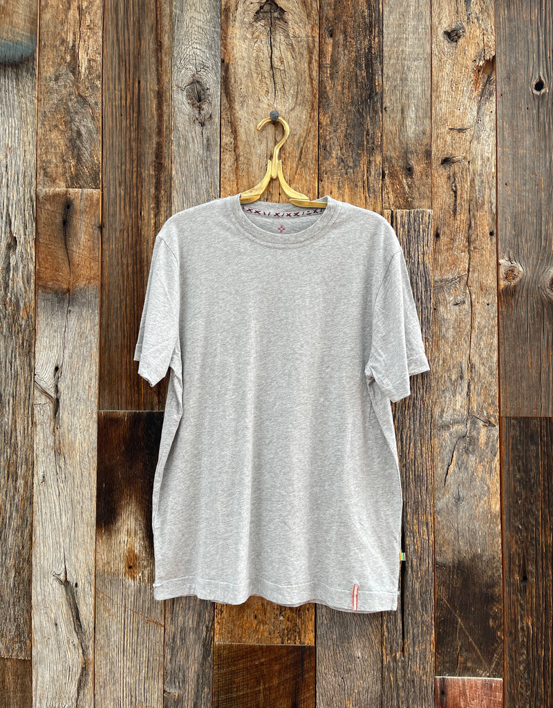 True Grit True Grit Secret Wash S/S Crew Neck Heather Grey