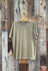 True Grit True Grit Secret Wash S/S Crew Neck Tobacco