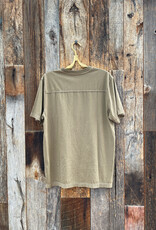 True Grit True Grit Secret Wash S/S Crew Neck Tobacco