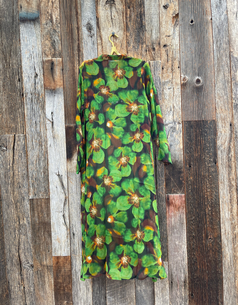 Chan Luu Chan Luu Renata Silk Chiffon Dress PC-DR-3517 Primrose Green