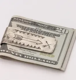 J. Alexander Stamped Money Clip Arrow