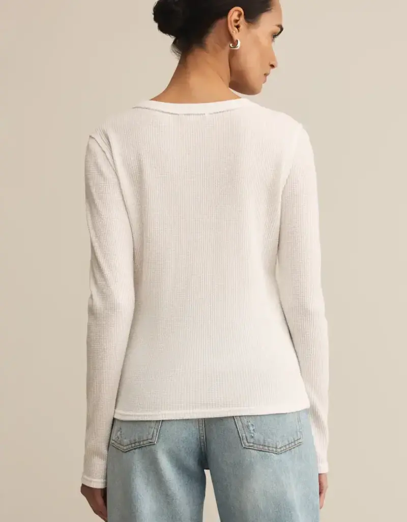 Z Supply Z Supply Arlet Mini Thermal Top White