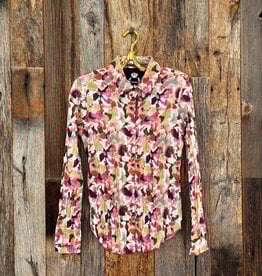 Cino Cino Camden Floral Cayenne Button Down Shirt