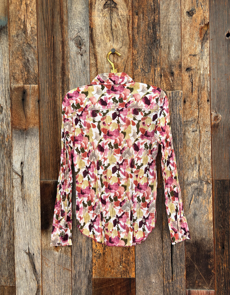 Cino Cino Camden Floral Cayenne Button Down Shirt
