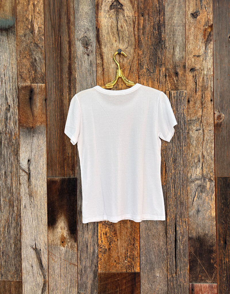 Project Social T Project Social T You Got It Washed Baby Tee White