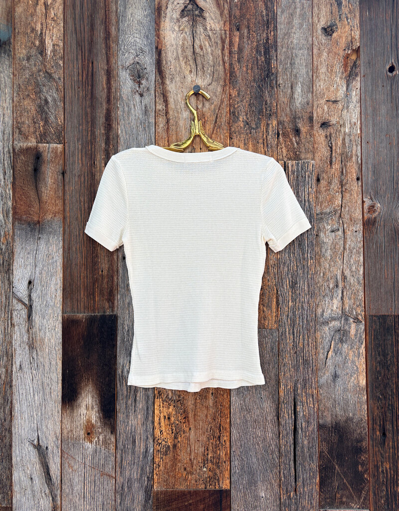 Project Social T Project Social T Throwback Thermal Tee Oat