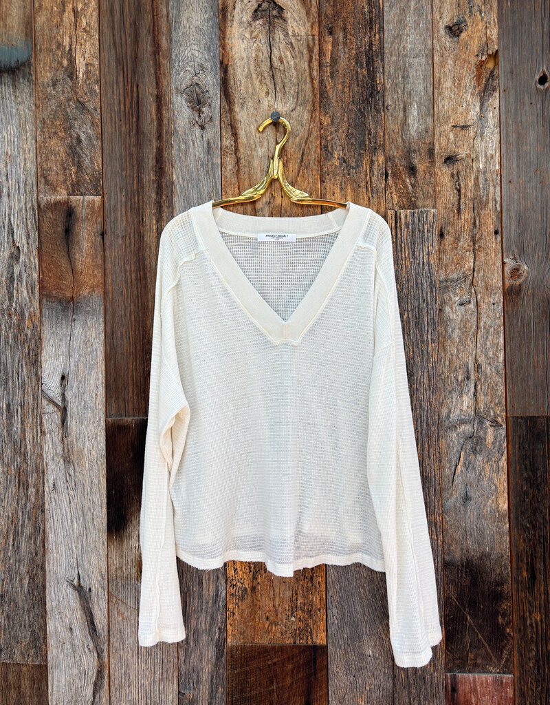 Project Social T Project Social T Underground Burnout Thermal L/S Oat