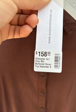 Stateside Stateside Supima Slub Jersey V-Neck Cami Espresso