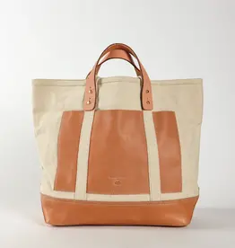 Immodest Cotton Immodest Cotton Editor Tote Natural + Tan