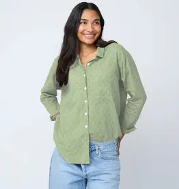 ...and for Good And For Good Good Boyfriend Shirt Sunflower Overdye Sage