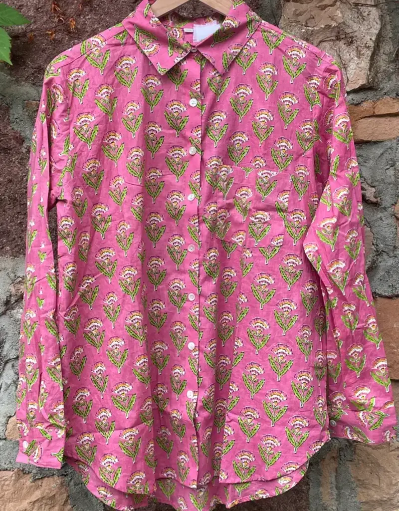 ...and for Good And For Good Boyfriend Shirt Carolina Tulip Petal Pink