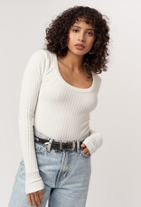 Project Social T Project Social T What's The Scoop Rib L/S White