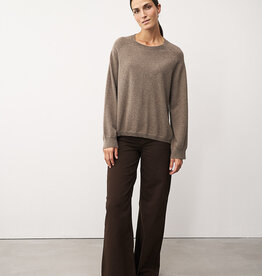 0039 Italy 0039 Italy Nikita Cashmere Pullover Taupe