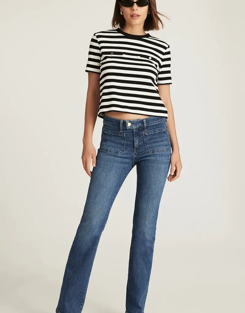 Mavi  Vicky Marine Bootcut Jeans Mid Brushed Gold Premium