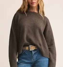 Z Supply Z Supply Cirrus Cozy Sweater Burnt Ash Heather