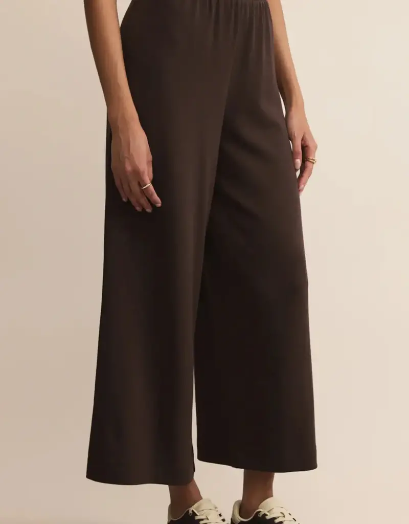 Z Supply Z Supply Scout Rib Pant Chocolate Cherry