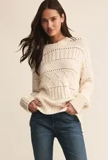 Z Supply Z Supply Cento Cable Sweater Warm White