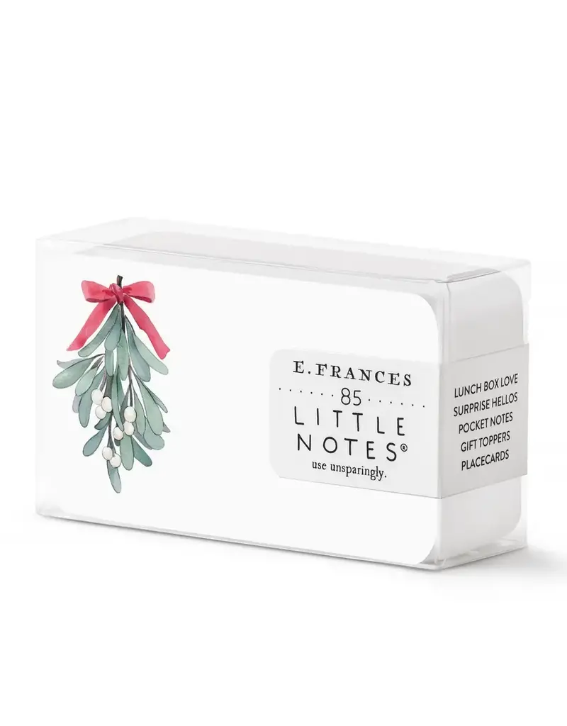E. Frances Paper E. Frances Paper Mistletoe Little Notes