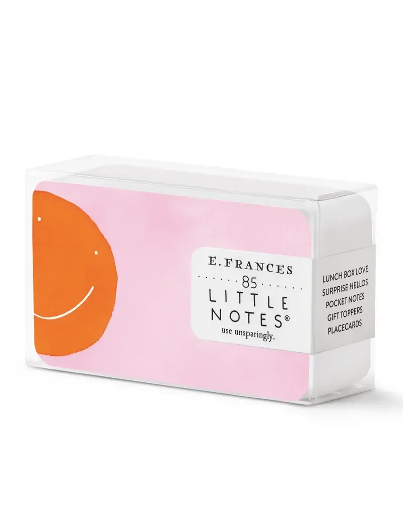 E. Frances Paper E. Frances Paper Orange Smiley Little Notes