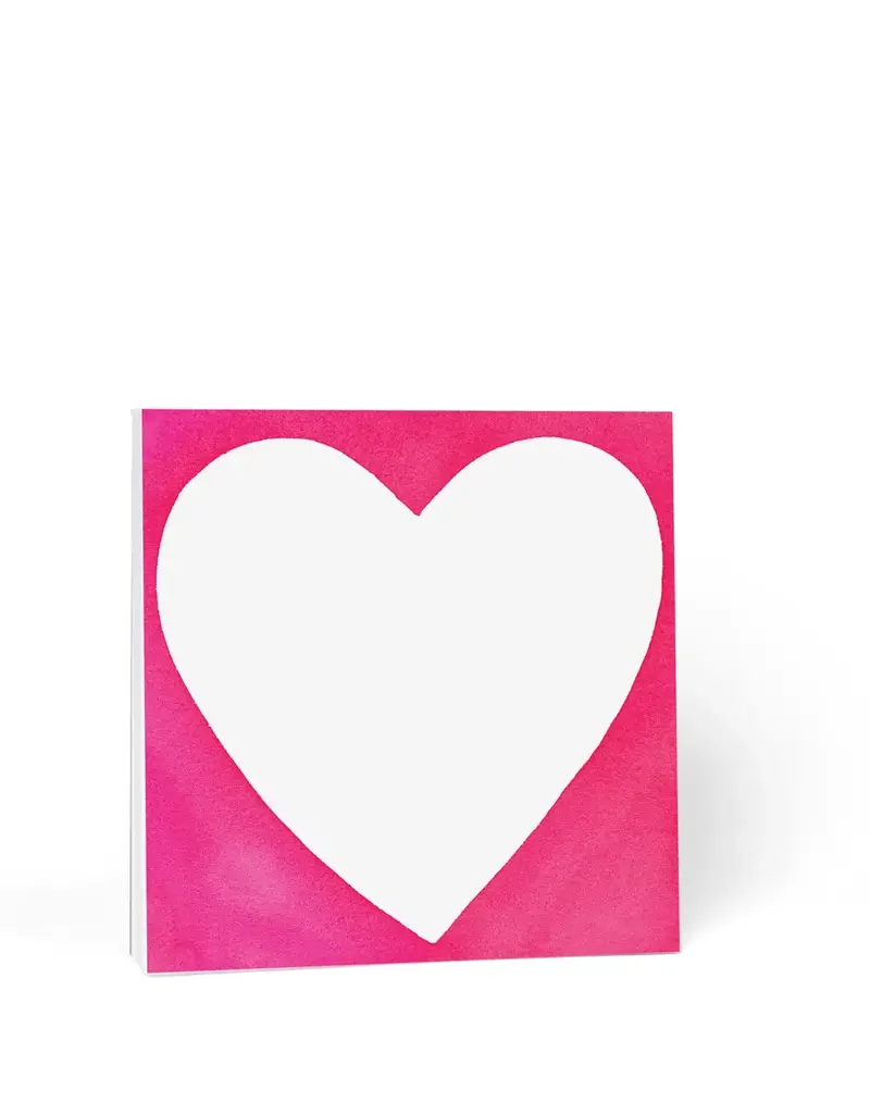 E. Frances Paper E. Frances Paper Chubby Heart Notepad