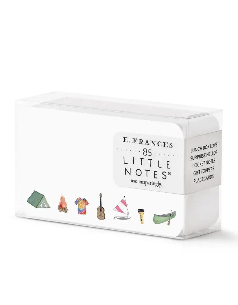 E. Frances Paper E. Frances Paper Camp Little Notes