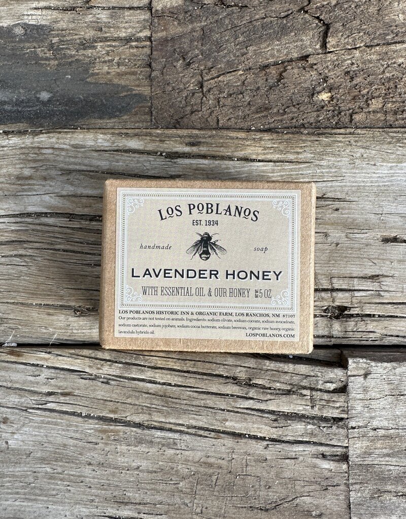 Los Poblanos Lavender Honey Handmade Bar Soap