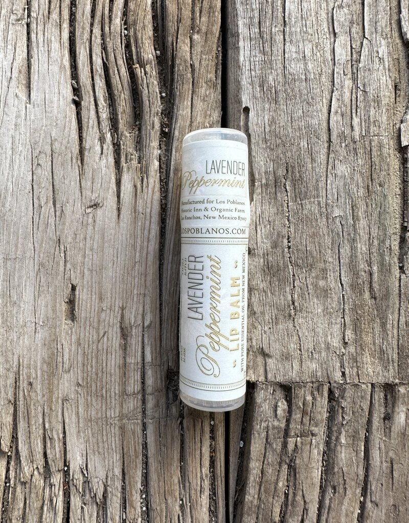 Los Poblanos Lavender Mint Lip Balm .25 oz