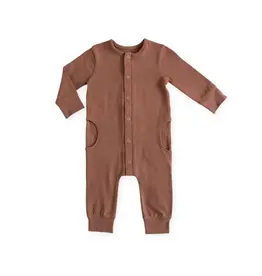 Pehr Essentials Romper Soft Clay