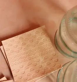 Olive n' Suede Olive n' Suede Natural Leather Coasters Havana