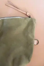 Olive n' Suede Olive n' Suede Square Side Bag Olive