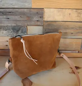 Olive n' Suede Olive n' Suede Square Side Bag Tobacco