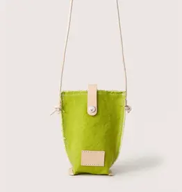 Graf Lantz Graf Lantz Hana Canvas Phone Crossbody Kiwi