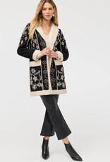 Johnny Was Johnny Was Lori Faux Suede Sherpa Jacket Cheyenne