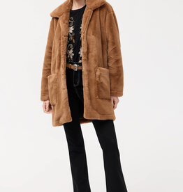 Johnny Was Johnny Was Faux Fur Coat Choco