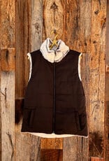 Dylan Dylan Classic Fur Vest Winter White