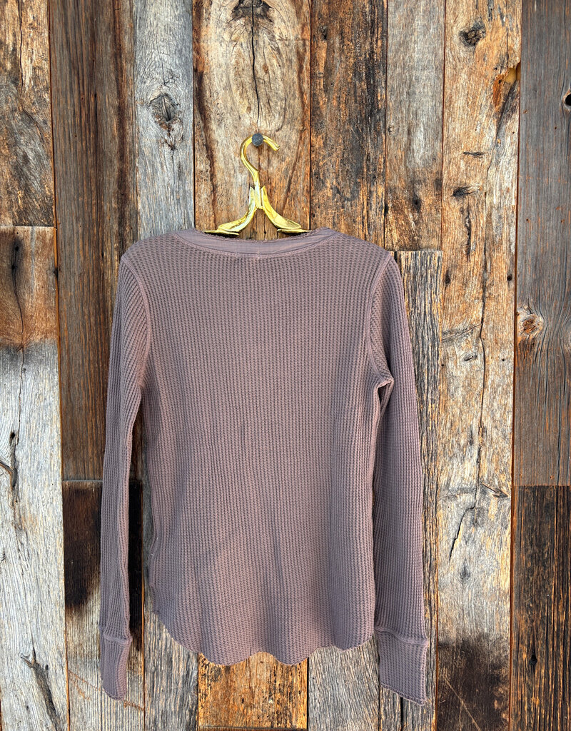 Dylan Dylan Brooks Button Top Brown